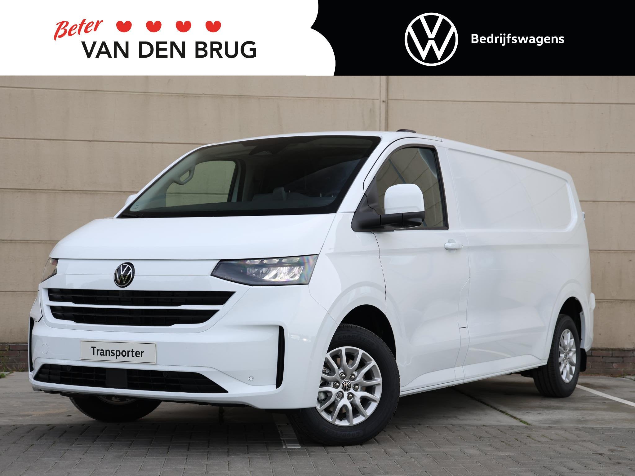 Volkswagen Transporter Style L2 2.5 eHybrid 233PK Automaat |, Auto's, Automaat, 4 cilinders, Volkswagen, Wit