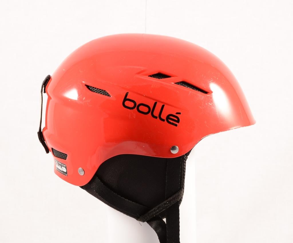 49 50 51 52 skihelm/snowboardhelm BOLLE B-FUN Red, Overige merken, Gebruikt, Overige typen, Ophalen of Verzenden