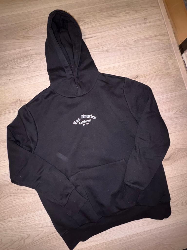 Los Angeles Hoodie, Ophalen of Verzenden, Zo goed als nieuw, Maat 52/54 (L)