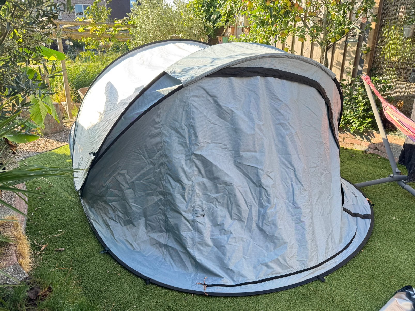 Quechua 3 persoons popup-tent Fresh&Black XL, Ophalen of Verzenden, Zo goed als nieuw