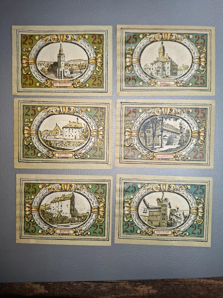 Duits Notgeld Langensalza Noodgeld, Ophalen of Verzenden, Duitsland