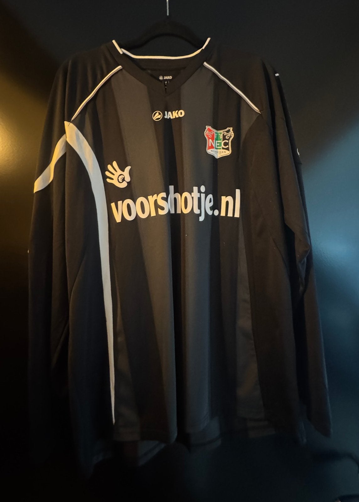 Matchworn NEC keepersshirt Cees Paauwe, Maat XL, Ophalen of Verzenden, Zo goed als nieuw, Shirt