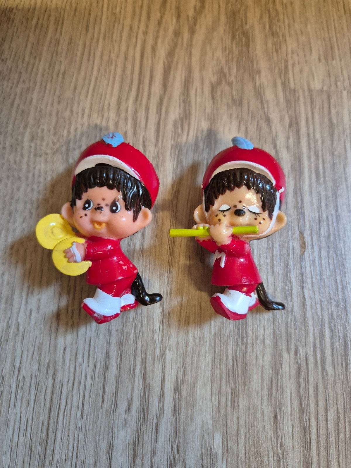 2x Monchhichi poppetje, Ophalen of Verzenden