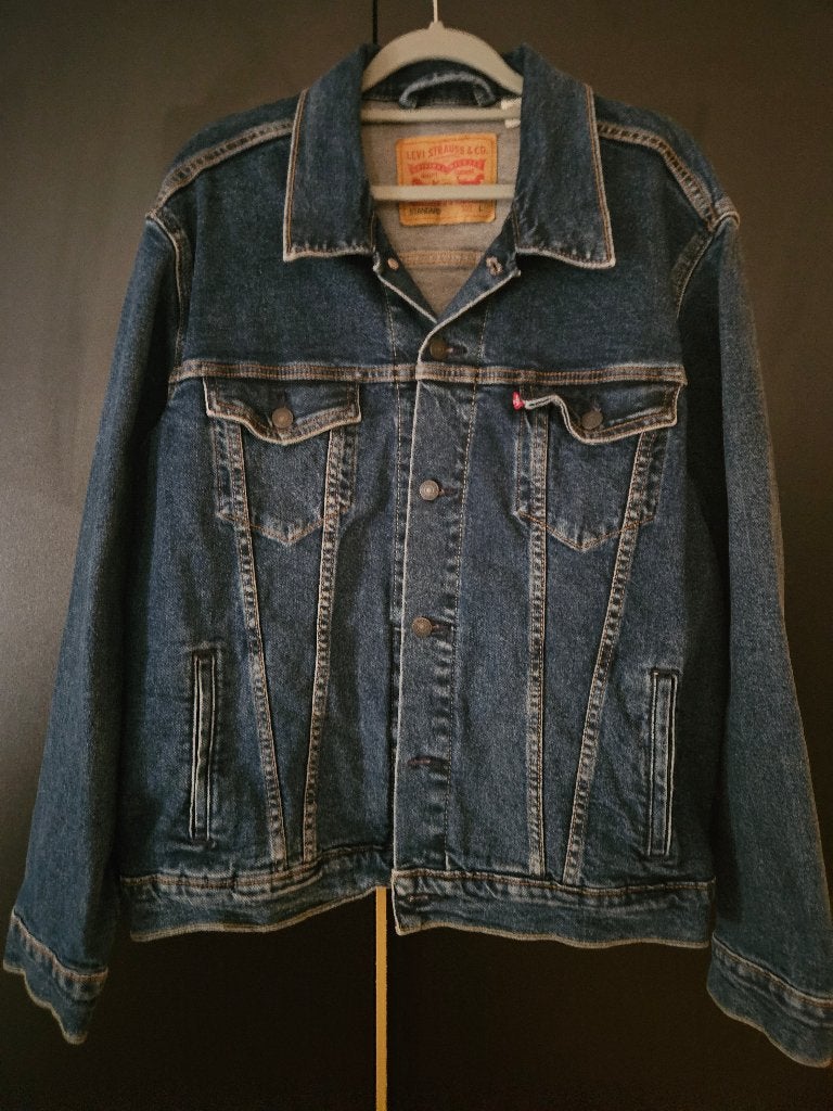 Levis jas, Kleding | Heren, Jassen | Zomer, Ophalen of Verzenden, Nieuw, Maat 52/54 (L), Blauw
