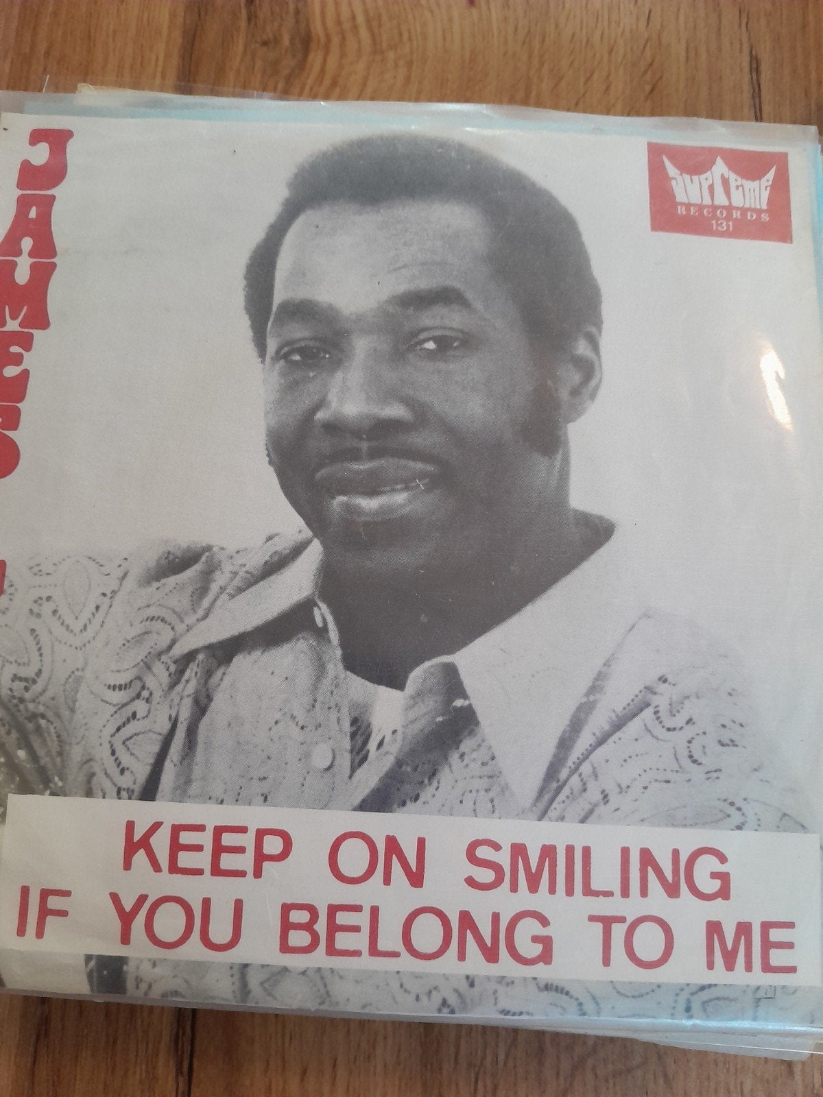 James lloyd 7 inch keep on smiling, Ophalen of Verzenden, Zo goed als nieuw, Pop