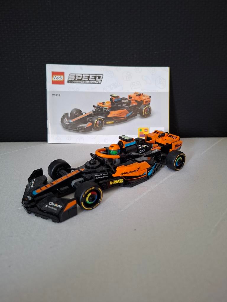 Lego speed champions formule 1 mclaren, Ophalen of Verzenden, Zo goed als nieuw, Complete set, Lego