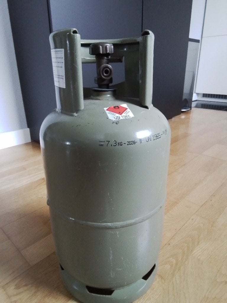 Gasfles, Caravans en Kamperen, Ophalen, Zo goed als nieuw
