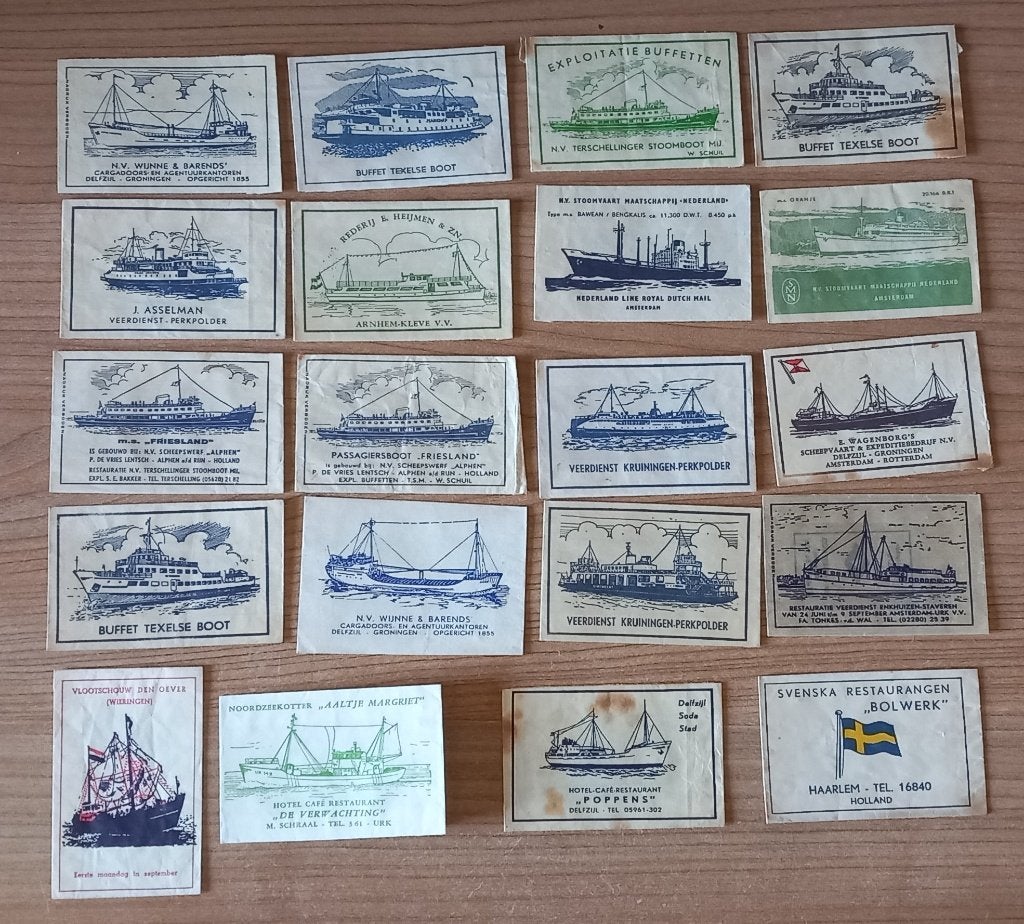 Kleine verzameling suikerzakjes, Ophalen of Verzenden, Nederland