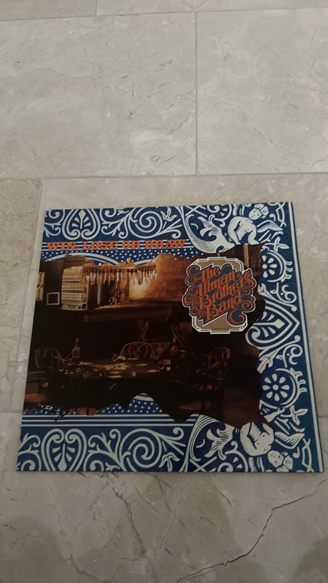 LP The allman brothers band win lose or draw, Cd's en Dvd's, Vinyl | Rock, Ophalen of Verzenden, Zo goed als nieuw, 12 inch, Poprock