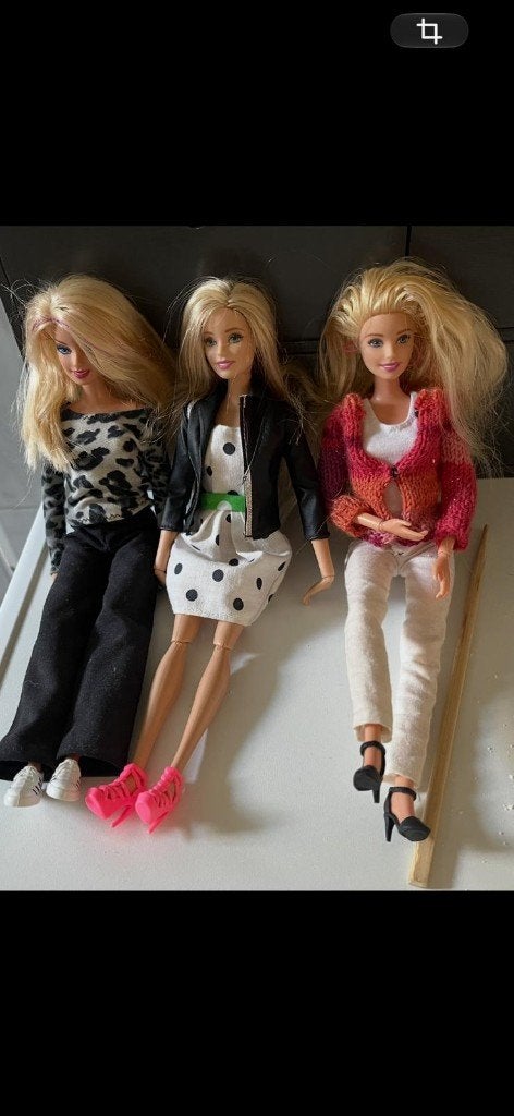 barbie poppen en handgemaakte outfits, Ophalen of Verzenden, Nieuw, Barbie