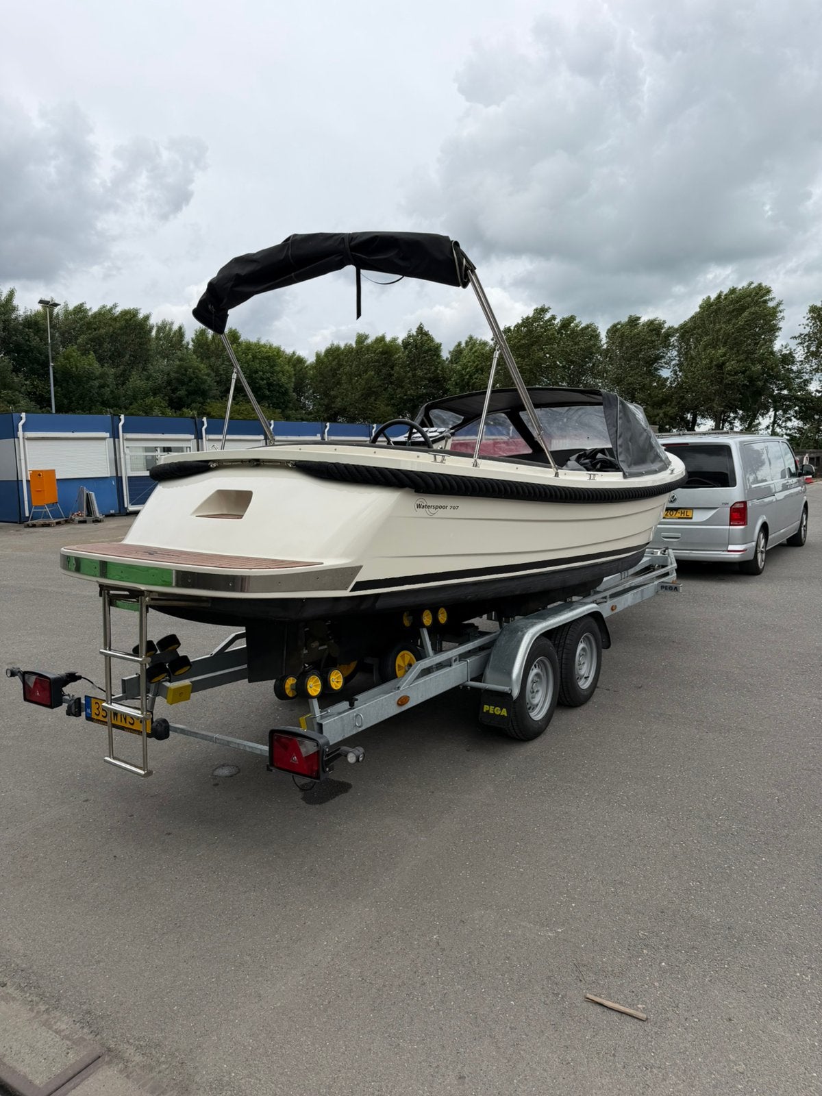 Waterspoor 707 Sloep | Nanni Diesel | 2013 | Inboard, Watersport en Boten, Sloepen, Ophalen, Tender, Gebruikt, Binnenboordmotor