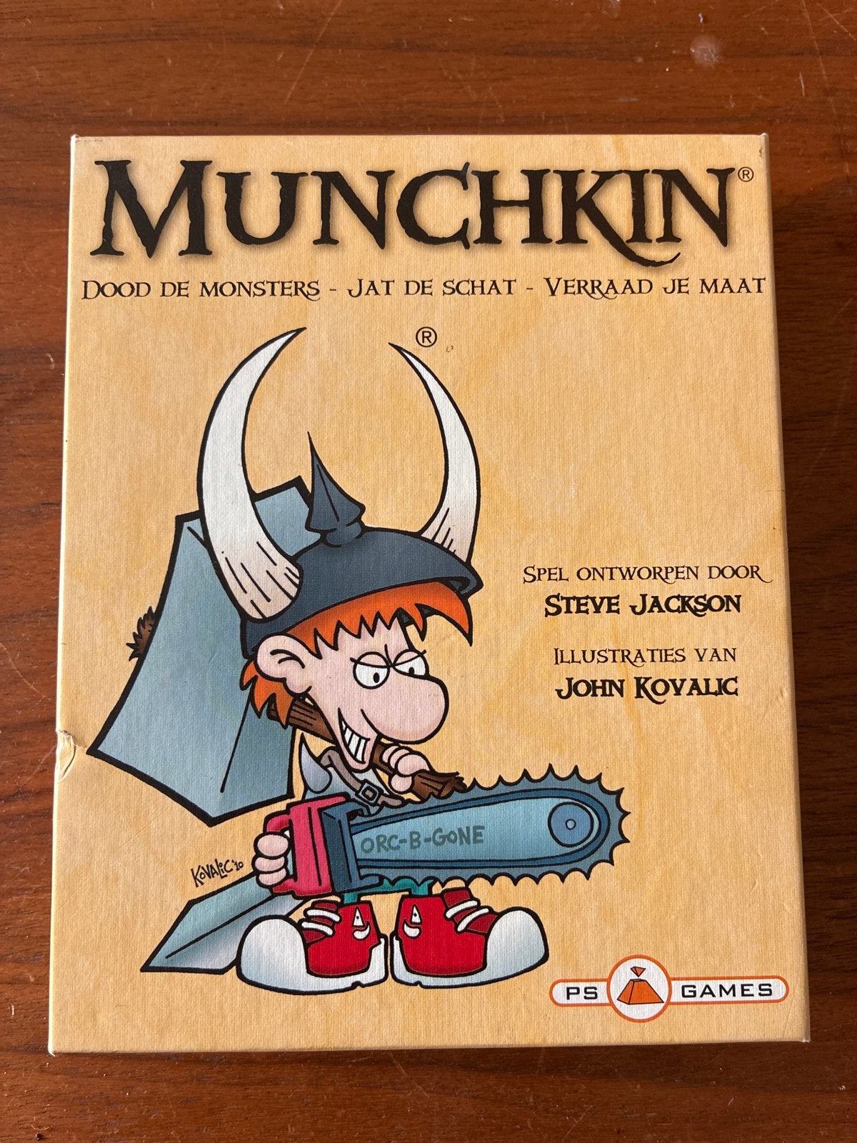 Munchkin Kaartspel, Drie of vier spelers, Ophalen of Verzenden, Gebruikt