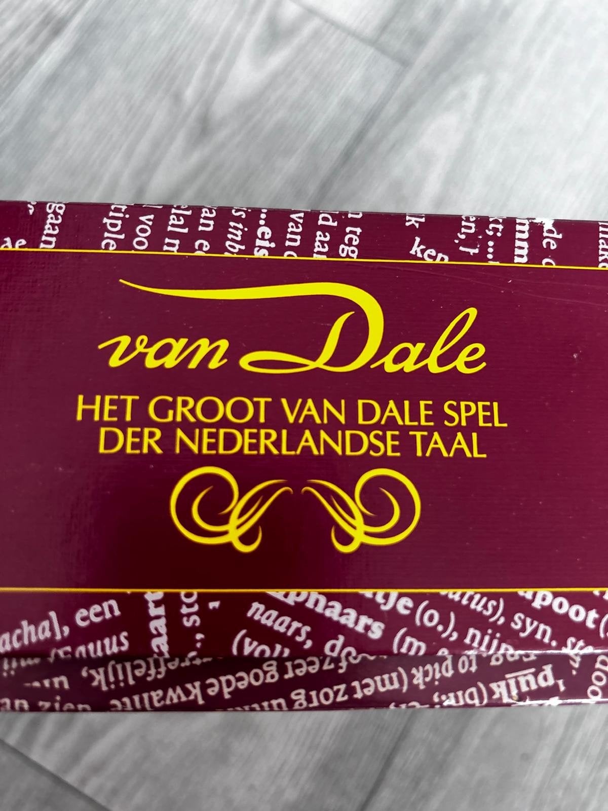 Het Groot Van Dale Spel der Nederlandse Taal, Hobby en Vrije tijd, Drie of vier spelers, Ophalen of Verzenden, Nieuw, Jumbo
