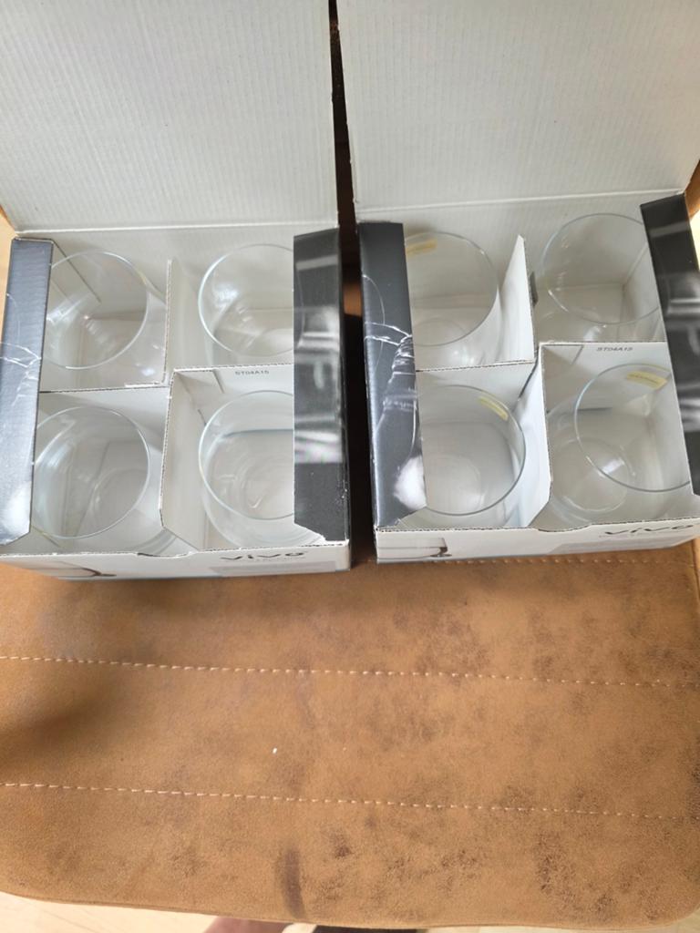 Villeroy & Boch Vivo Whisky/Water Glazen - 8 stuks, Ophalen, Nieuw