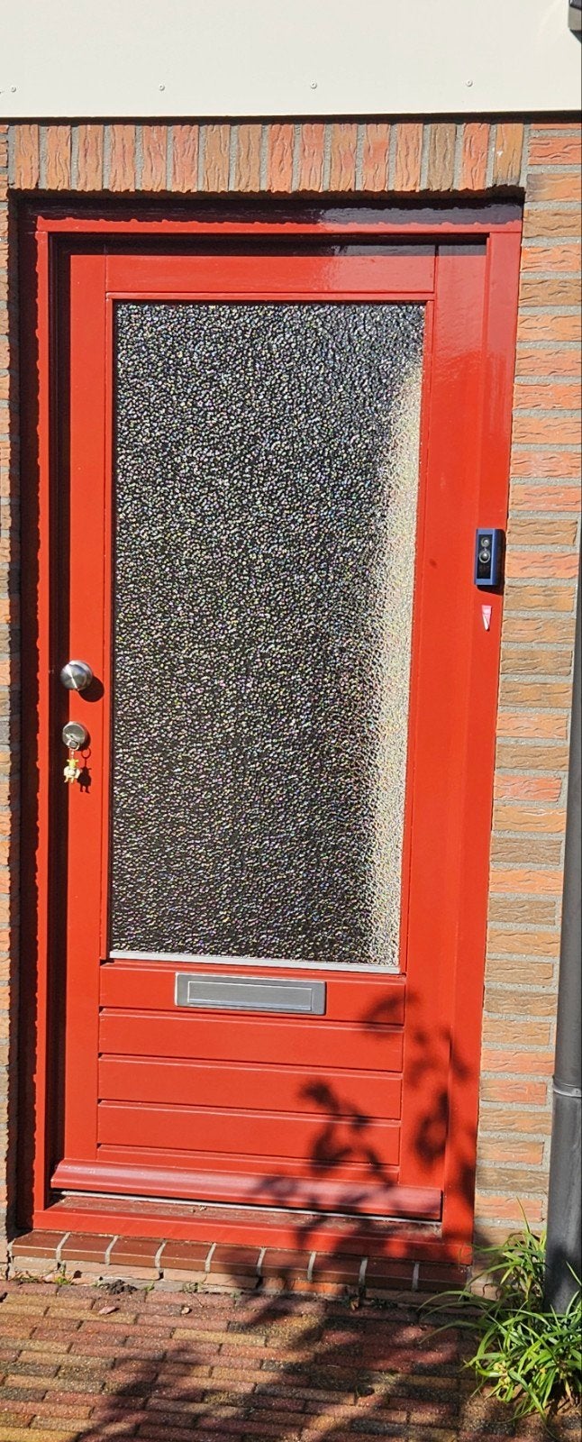 Hardhouten voordeur en 2x achterdeur., Doe-het-zelf en Verbouw, Ophalen, Gebruikt, 80 tot 100 cm, Buitendeur