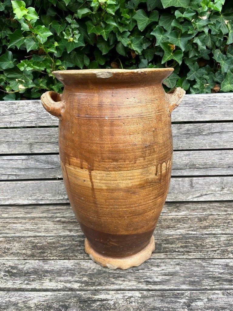 Steengoed inmaakvat kruik karnton Baare Langerwehe om 1700, Ophalen