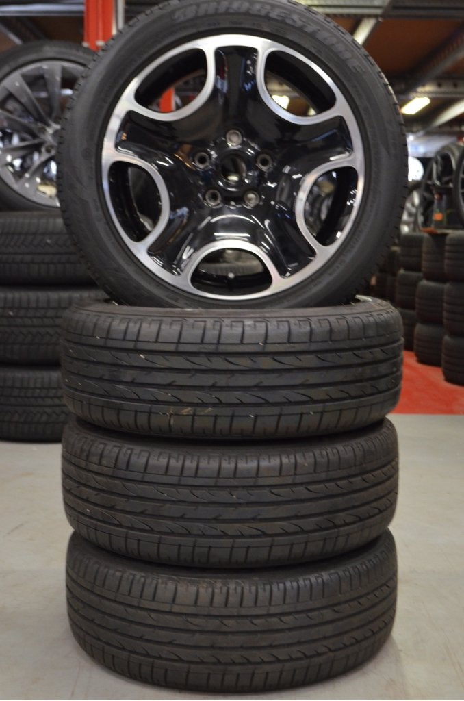 Org. 17" Mini Paceman 5x120 ET50 Velgen + ZomerBanden, Auto-onderdelen, Banden en Velgen, Niet ingevuld, Gebruikt, Banden en Velgen