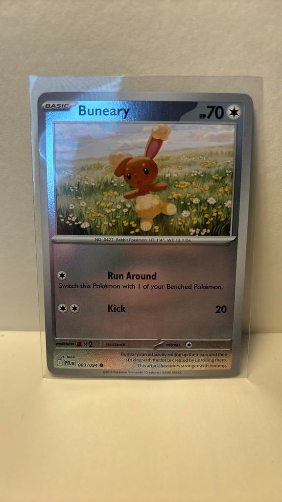 Buneary 083/094 Phantasmal Flames reverse holo pokemon kaart, Ophalen of Verzenden, Nieuw, Boosterbox