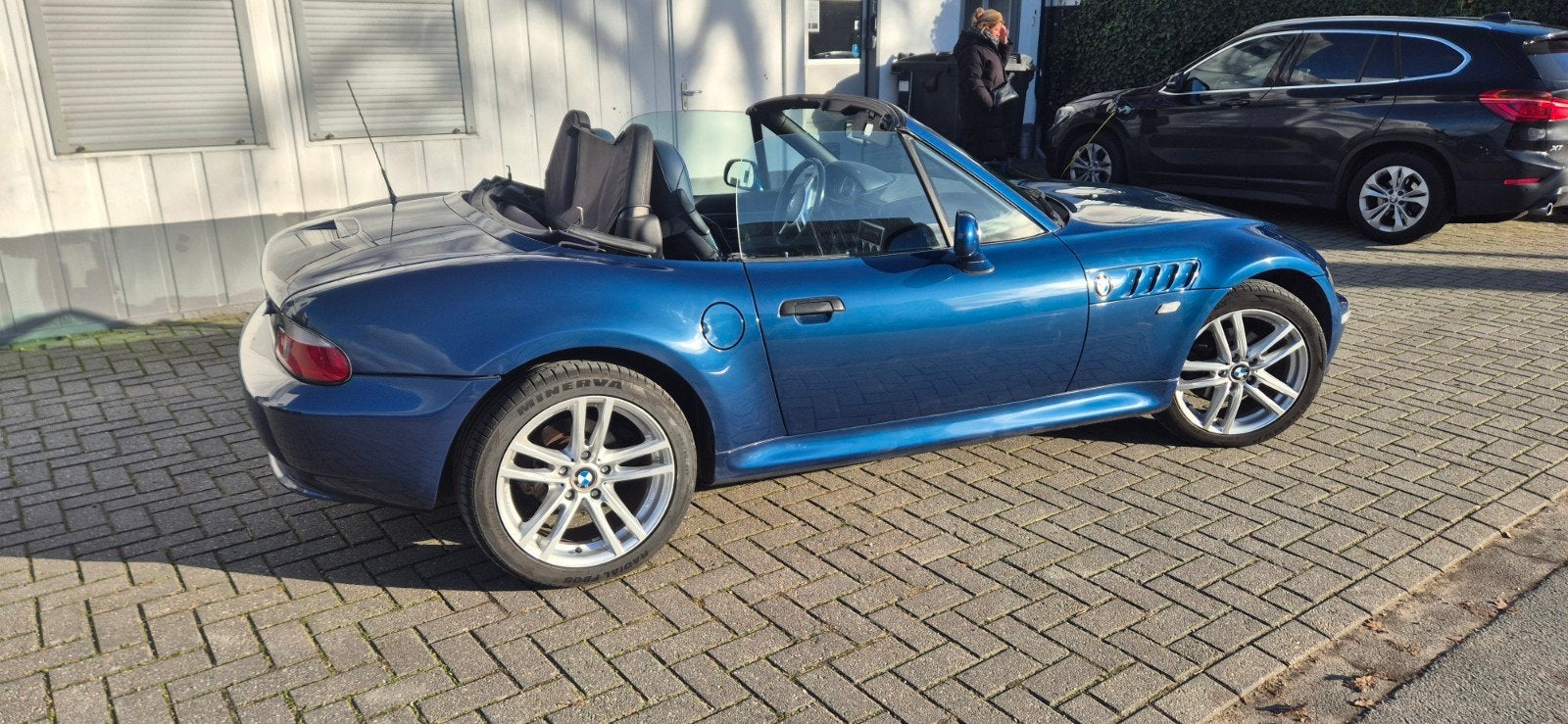 BMW Z3 2.2 I Roadster 2001 Blauw, 2171 cc, Achterwielaandrijving, Cabriolet, Blauw