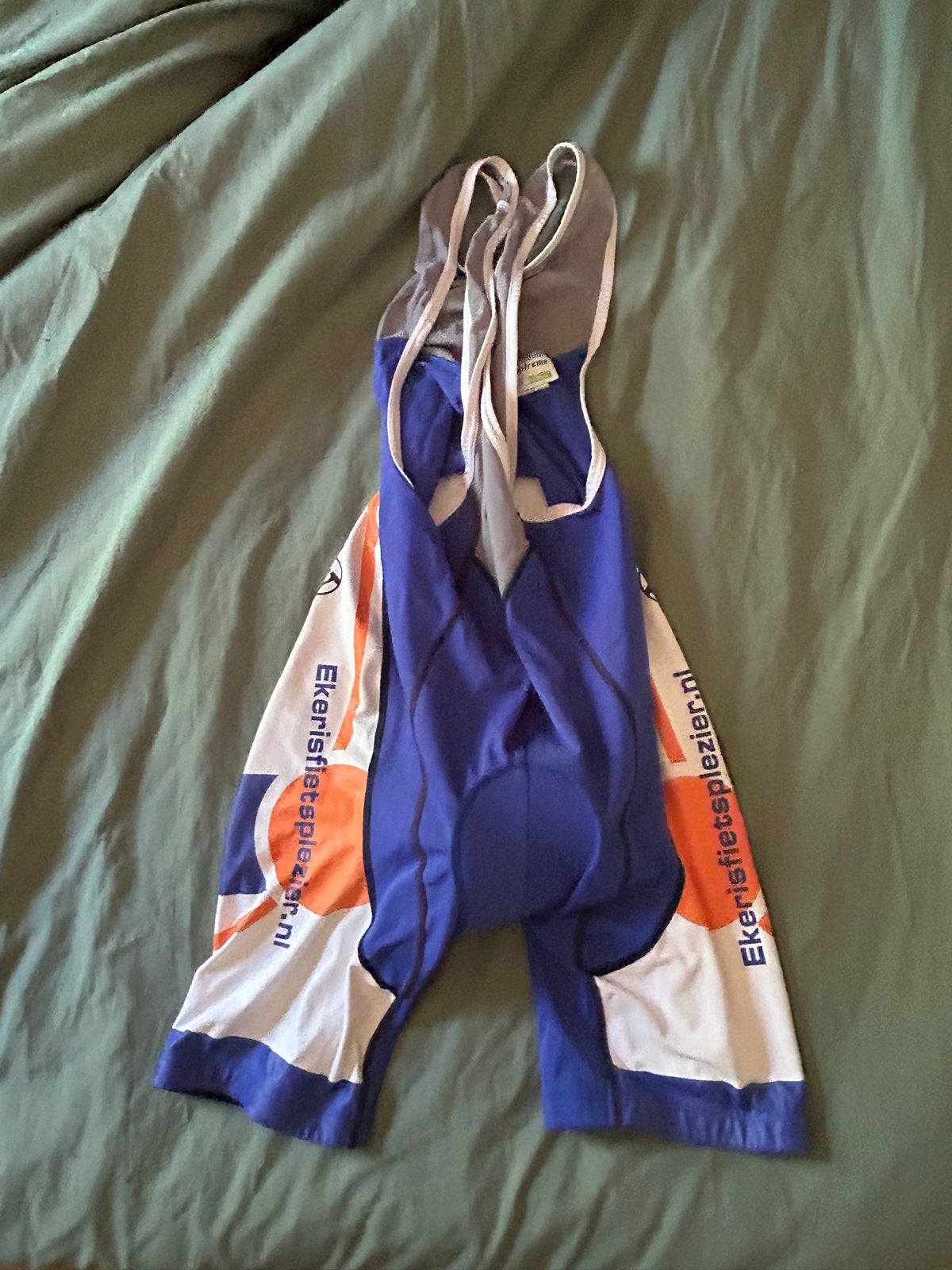 Milremo fietsbroek met bretels - Maat XL, Fietsen en Brommers, Fietsaccessoires | Fietskleding, Gebruikt, Heren, XL, Onderkleding