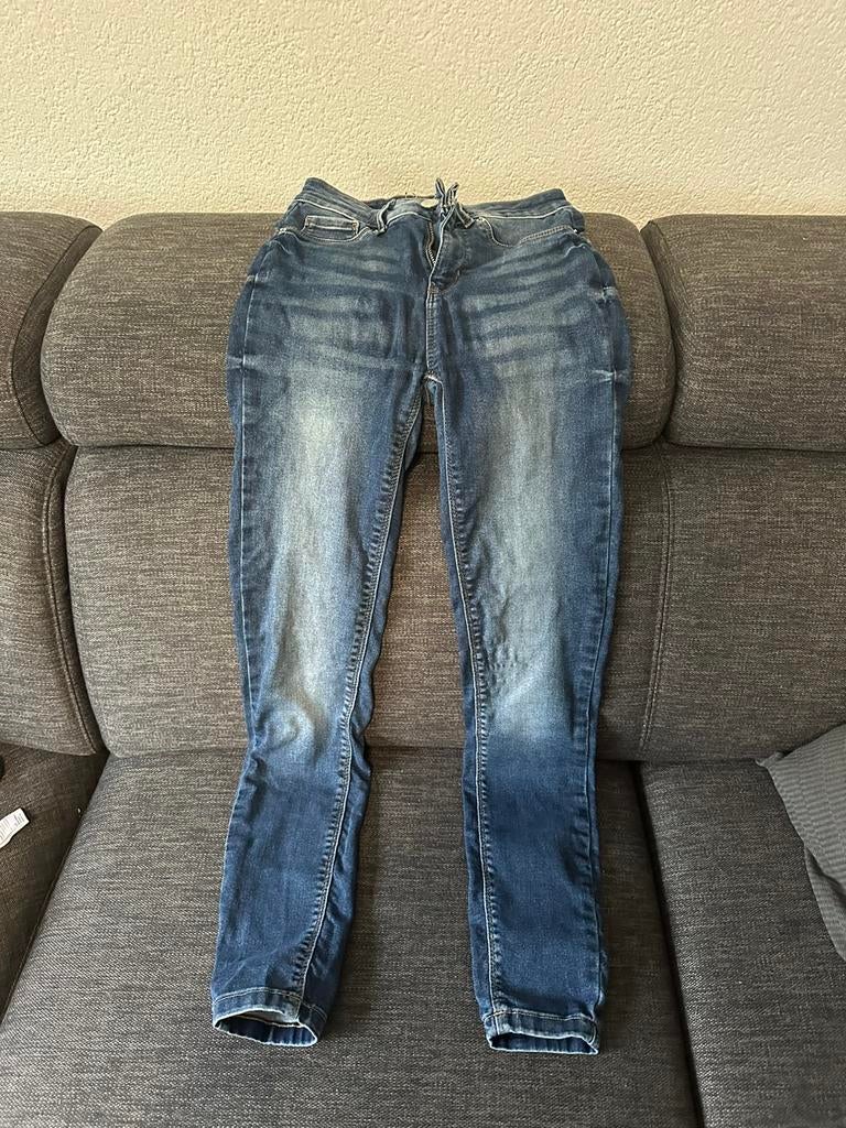 Skinny jeans (36/38), Kleding | Dames, Ophalen of Verzenden, Zo goed als nieuw, Blauw, W28 - W29 (confectie 36)