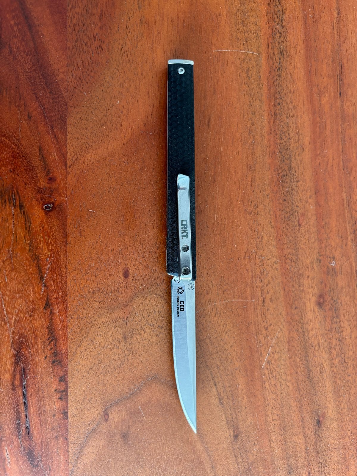 CRKT CEO Rogers Design Zakmes - Elegant en Compact, Ophalen of Verzenden, Zo goed als nieuw
