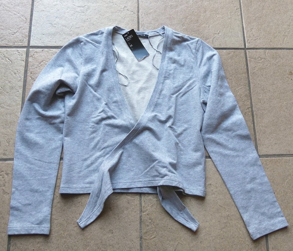 Hema vest grijs wikkelvest maat M - NIEUW!, Kleding | Dames, Maat 38/40 (M), Nieuw, Ophalen of Verzenden, Grijs