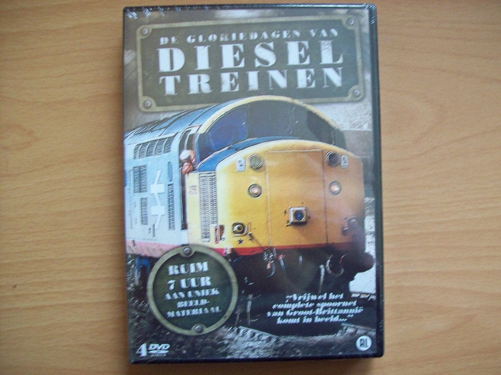 De Gloriedagen Van Dieseltreinen (Nieuw in folie!) 4-DVD, Cd's en Dvd's, Alle leeftijden, Ophalen of Verzenden, Nieuw in verpakking