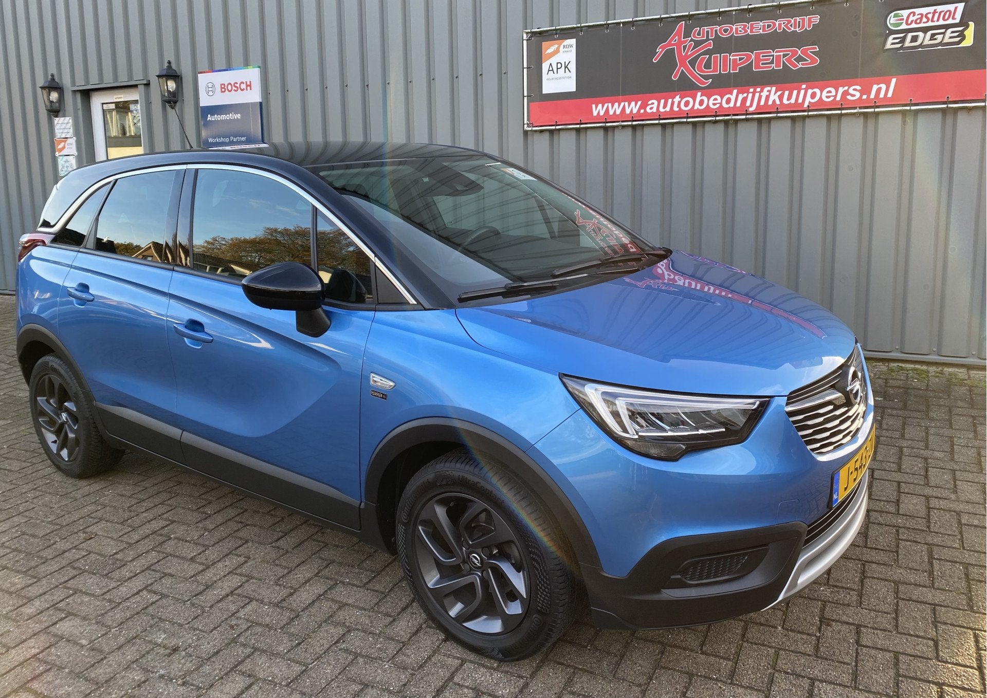 Opel Crossland X 1.2 Edition 2020 Airco.Cruise.Lm.velgen.Ele, Auto's, Opel, Voorwielaandrijving, 83 pk, Stof, Gebruikt