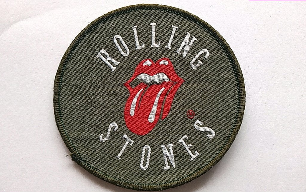 The Rolling Stones zeer mooie zeldzame tongue patch 54, Ophalen of Verzenden, Nieuw, Kleding