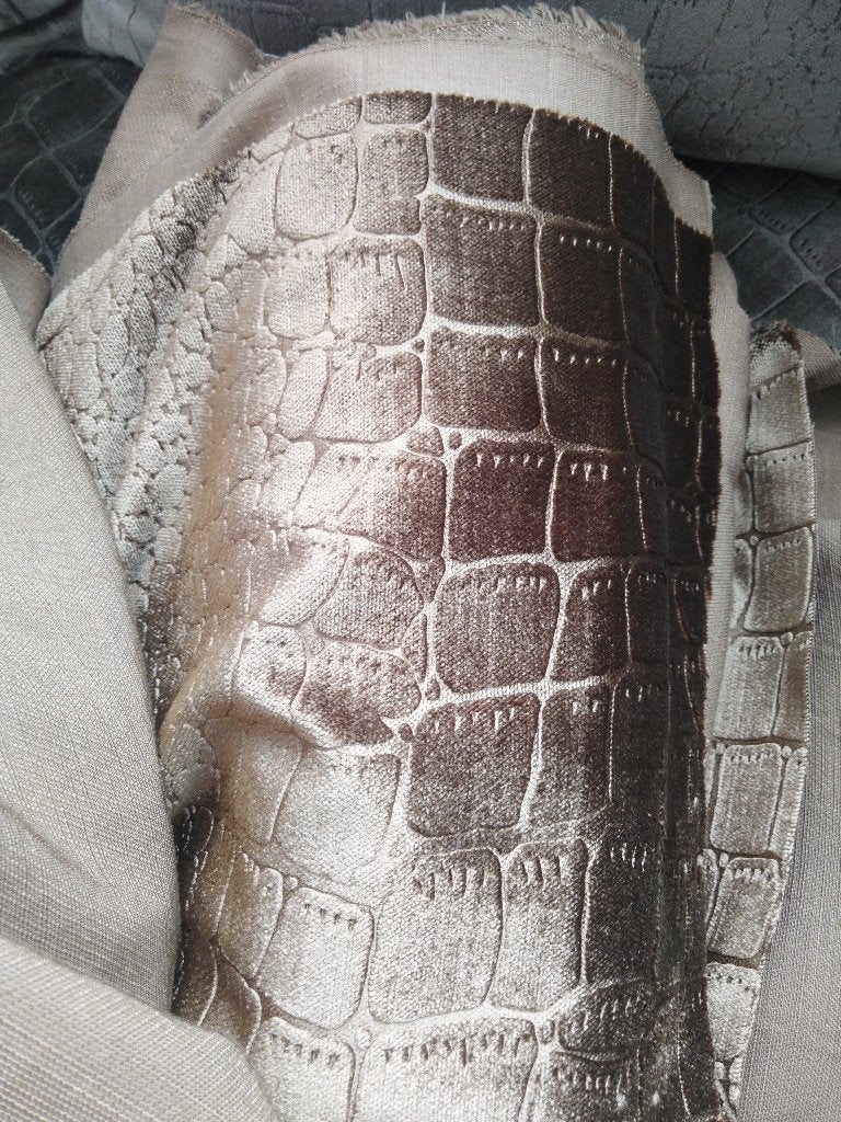 croco stoffen, Overige kleuren, 120 cm of meer, Ophalen of Verzenden, Katoen