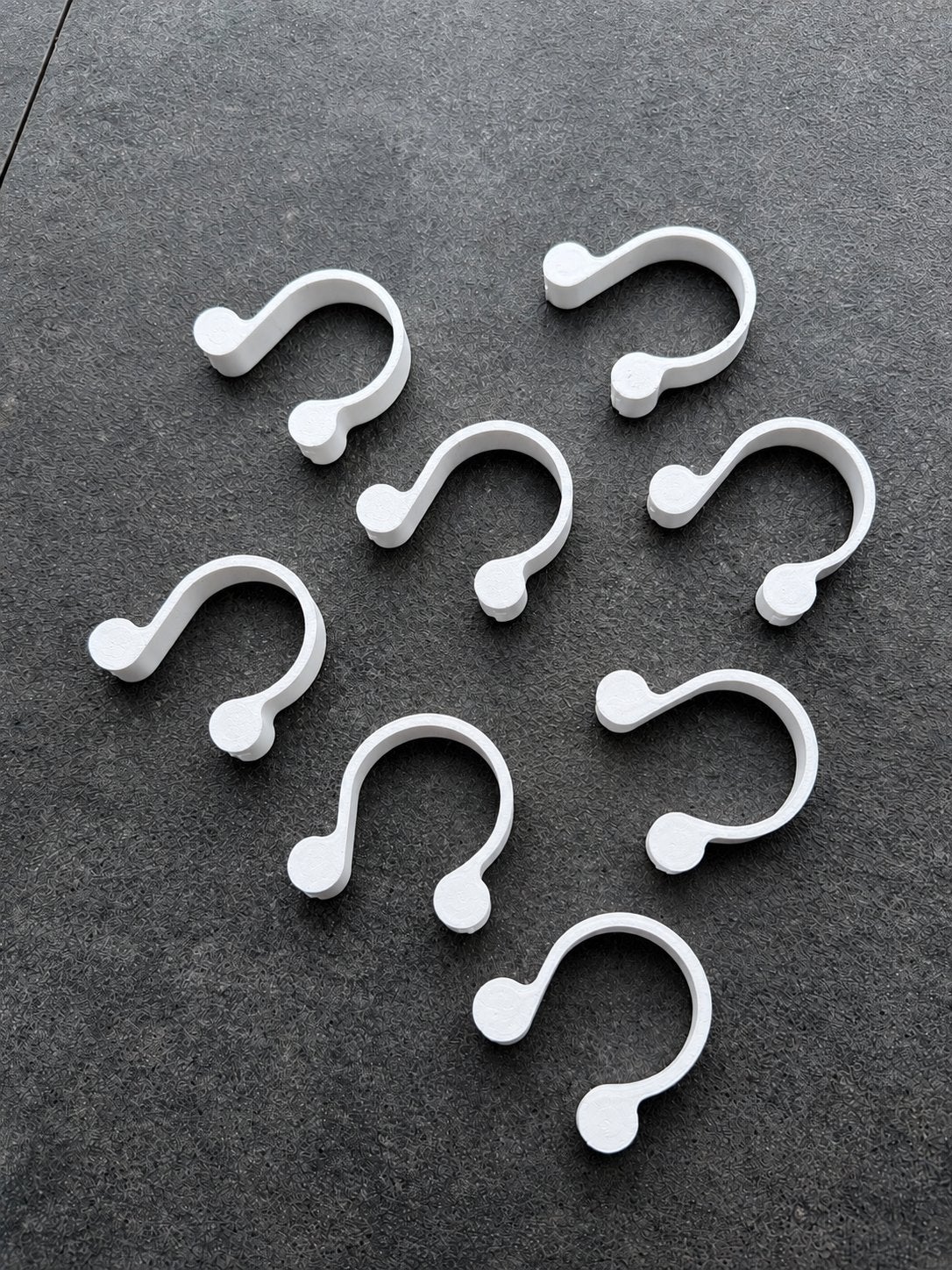 Zwembad afdekzeil clips / klemmen (8x) Ø 37 mm, Ophalen of Verzenden, Nieuw, Overige typen