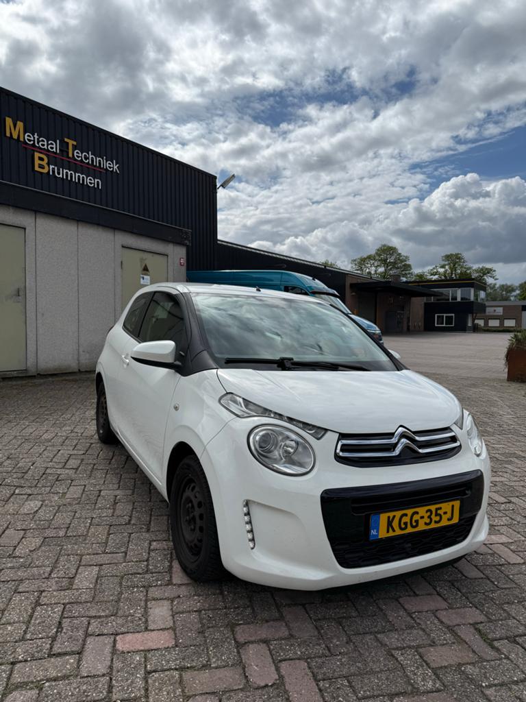 Citroën C1 1.2 Puretech 82PK 3D 2017 Wit, Auto's, Citroën, Particulier, C1, ABS, Airbags, Airconditioning, Automatische klimaatregeling