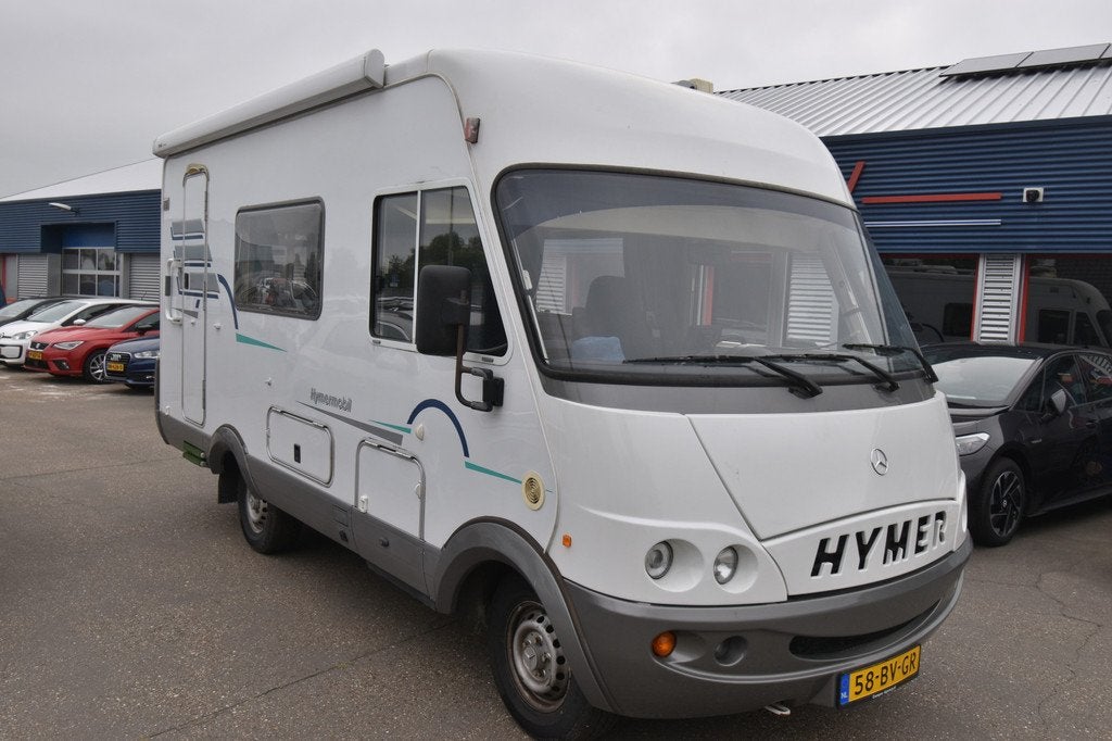 Mercedes-Benz EG/BMS001 Hymer Starline B510 , DAK AIRCO , HY, Caravans en Kamperen, Campers, Bedrijf, Mercedes-Benz, Diesel, Half-automaat