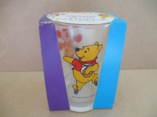 adv10244 poeh/tijgertje glas, Ophalen, Winnie de Poeh of vrienden, Gebruikt, Overige typen