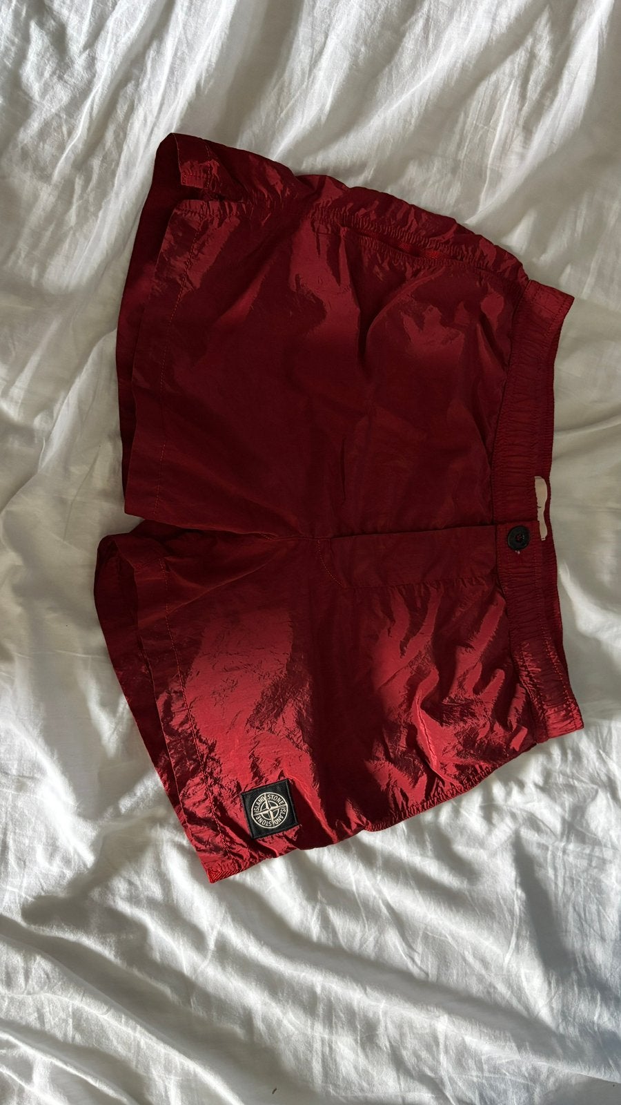 Stone Island zwembroek - Maat S, Ophalen of Verzenden, Maat 46 (S) of kleiner, Rood, Zwemshort