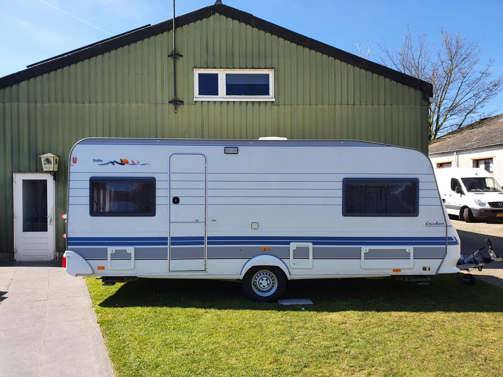 Hobby 540 ul excellent, Vast bed, Rondzit, Hobby, Particulier