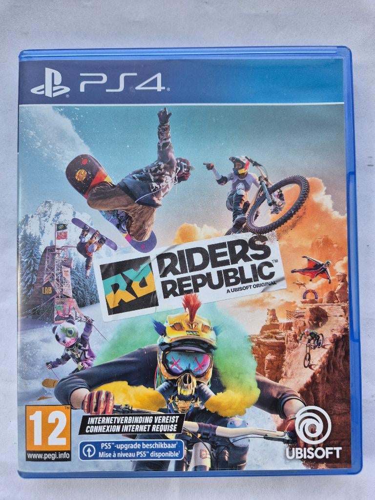 RIDERS republic, Gebruikt, 1 speler, Ophalen of Verzenden, Vanaf 3 jaar