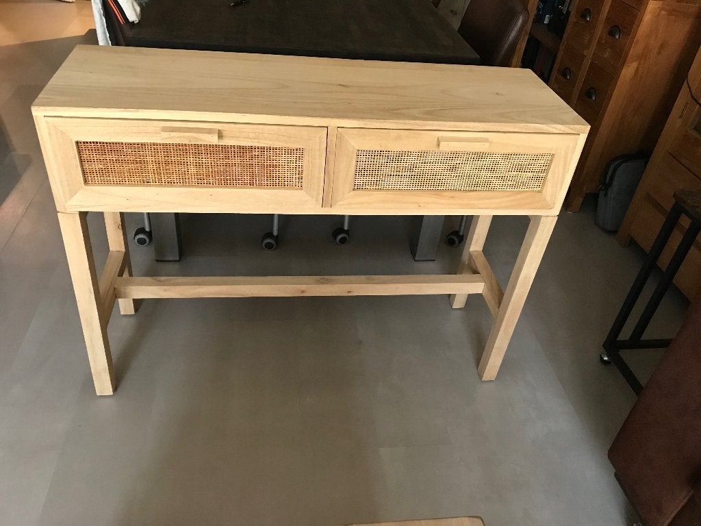 Sidetable, Huis en Inrichting, Tafels | Sidetables, Ophalen, Gebruikt, 100 tot 150 cm, Grenenhout
