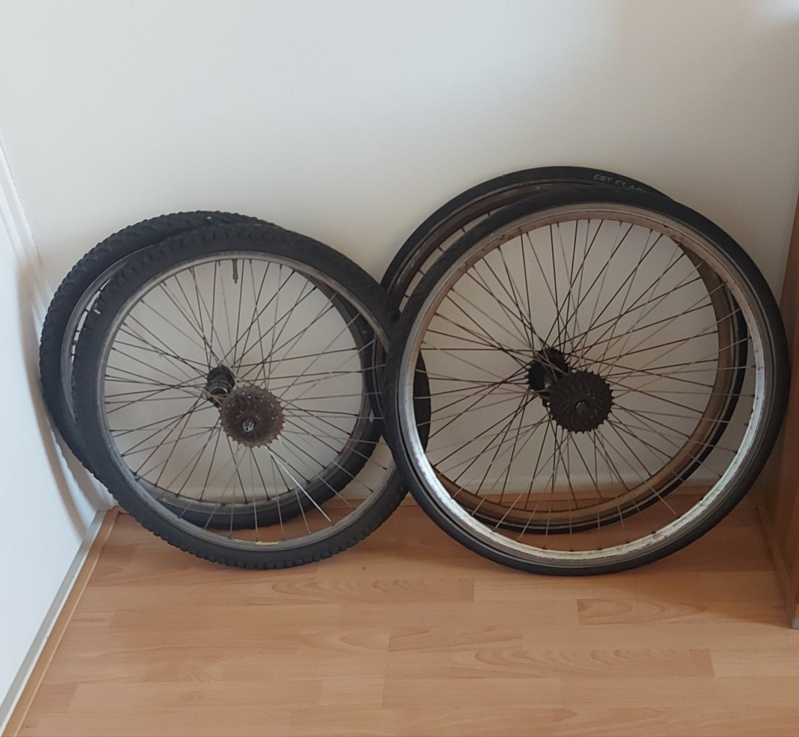 Fiets onderdelen, Ophalen