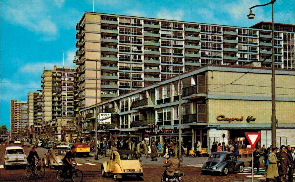 ROTTERDAM Karel Doormanstraat  Capri  . 2CV en Kever, Verzenden, 1940 tot 1960, Gelopen, Zuid-Holland