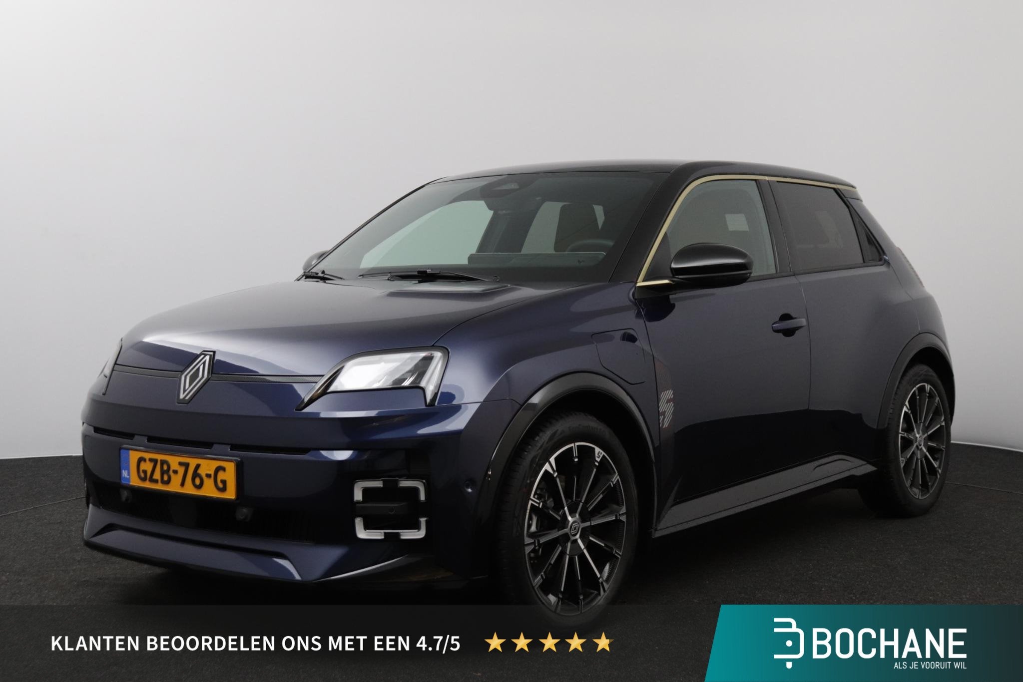 Renault 5 comfort range iconic cinq 52 kWh | Pack Safety | P, Stof, Gebruikt, Huisgarantie, Origineel Nederlands