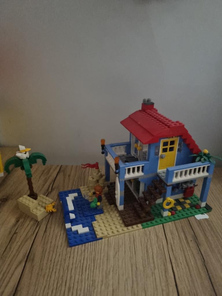 Lego Creator bouwhuis met boekje, Ophalen of Verzenden