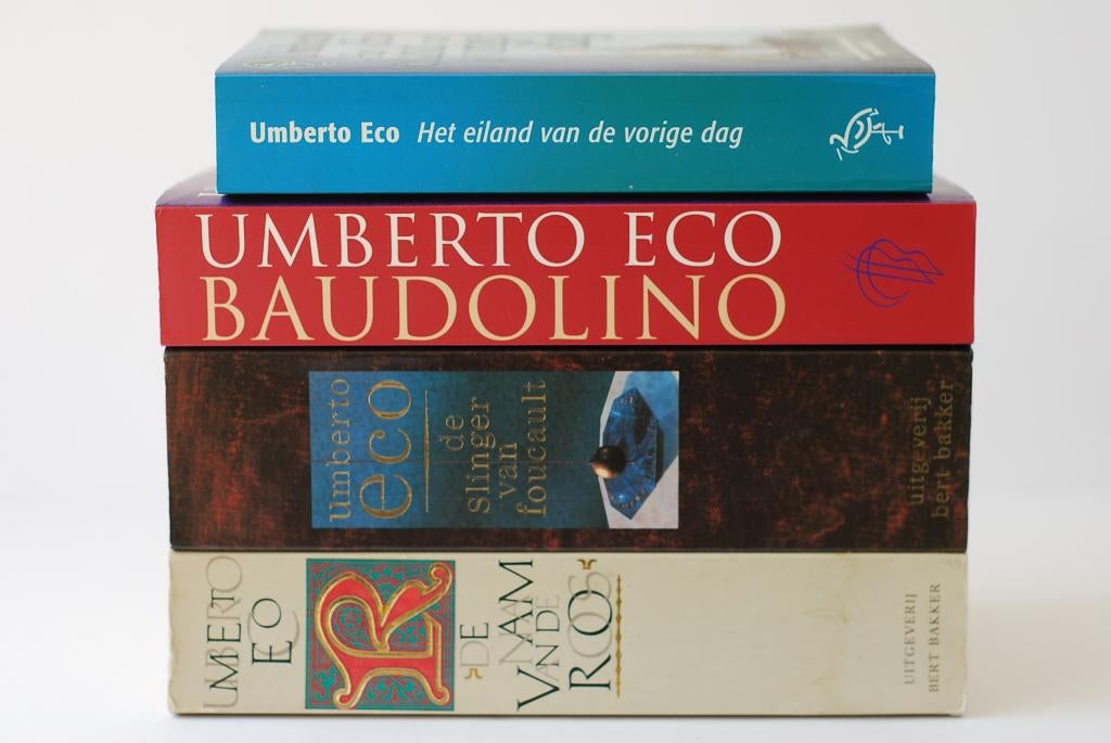 Umberto Eco - 5 boeken, Verzenden, Zo goed als nieuw, Europa overig