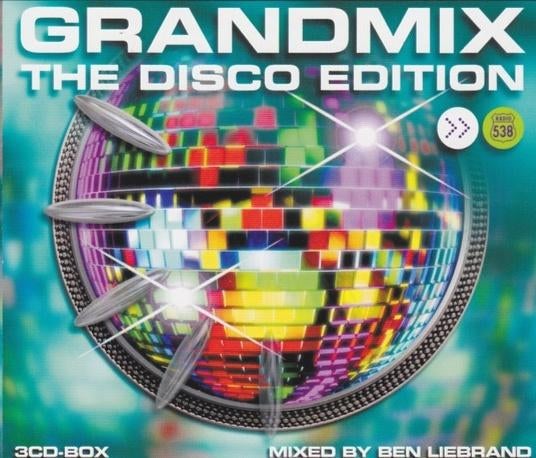 3 x CD Ben Liebrand - Grandmix The Disco Edition, Verzenden, Zo goed als nieuw, Disco