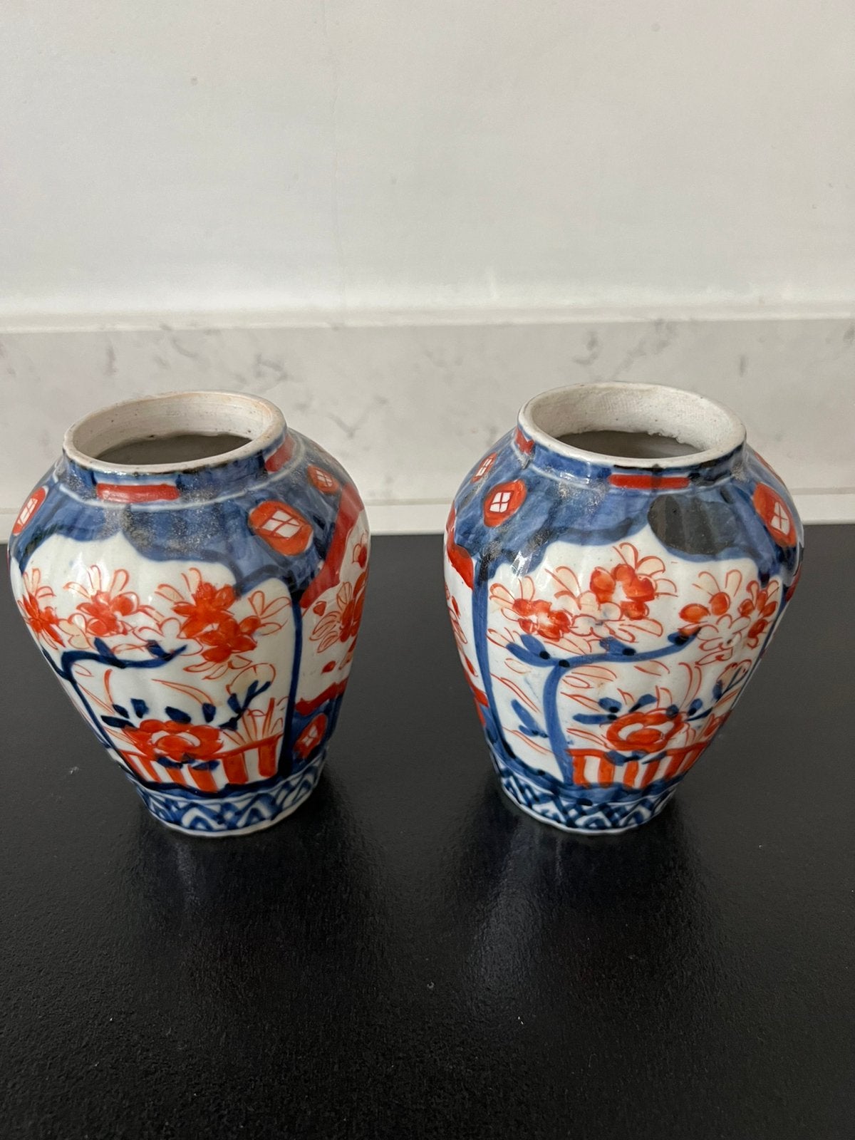 Japanse Imari vaasjes., Ophalen of Verzenden