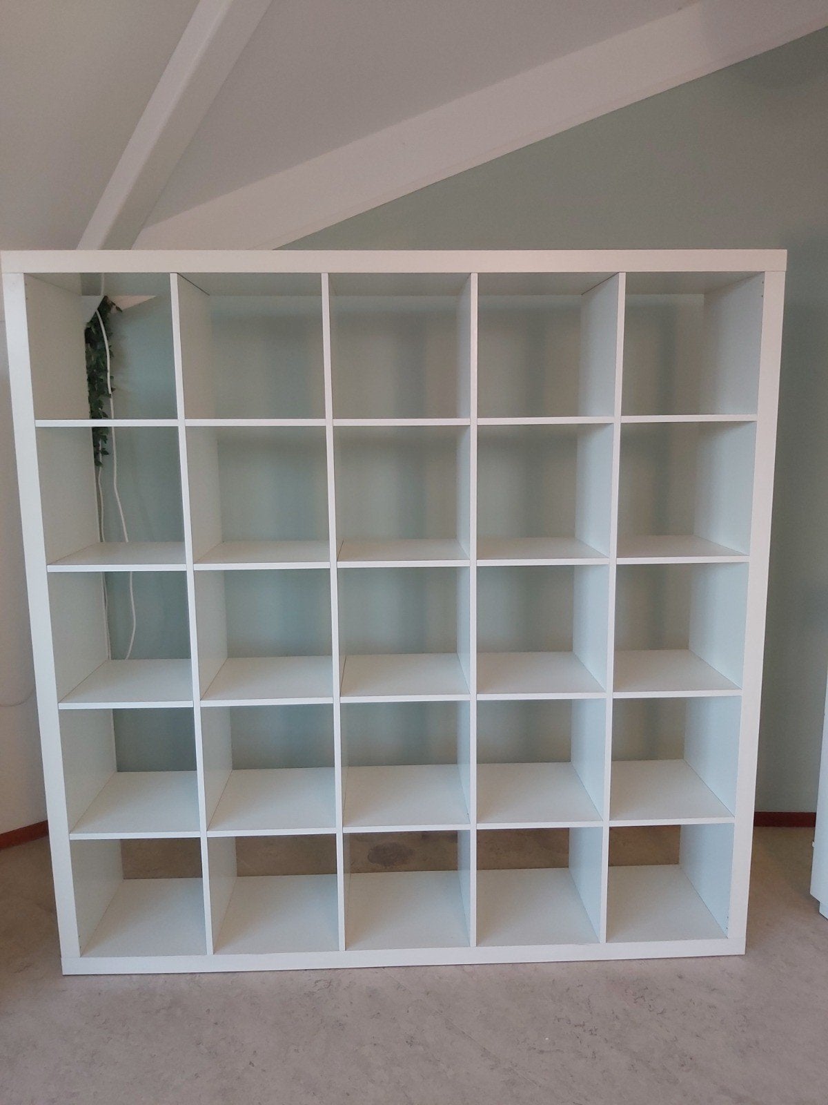 Ikea Kallax 5x5 vakken wit, Ophalen, Gebruikt