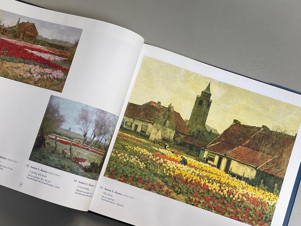 Hollandse Bollenvelden Tulip Fields Of Holland  schilderijen, Ophalen of Verzenden, Zo goed als nieuw, Schilder- en Tekenkunst
