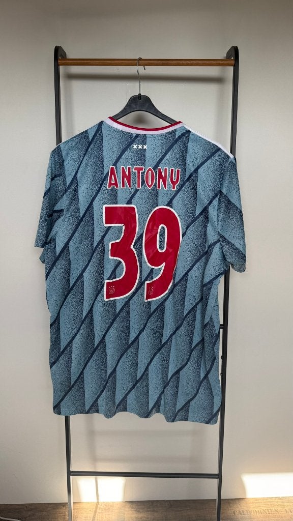 Ajax 2020/21 Uit Shirt Adidas Size XL #39 Antony, Sport en Fitness, Voetbal, Maat XL, Ophalen of Verzenden, Gebruikt, Shirt