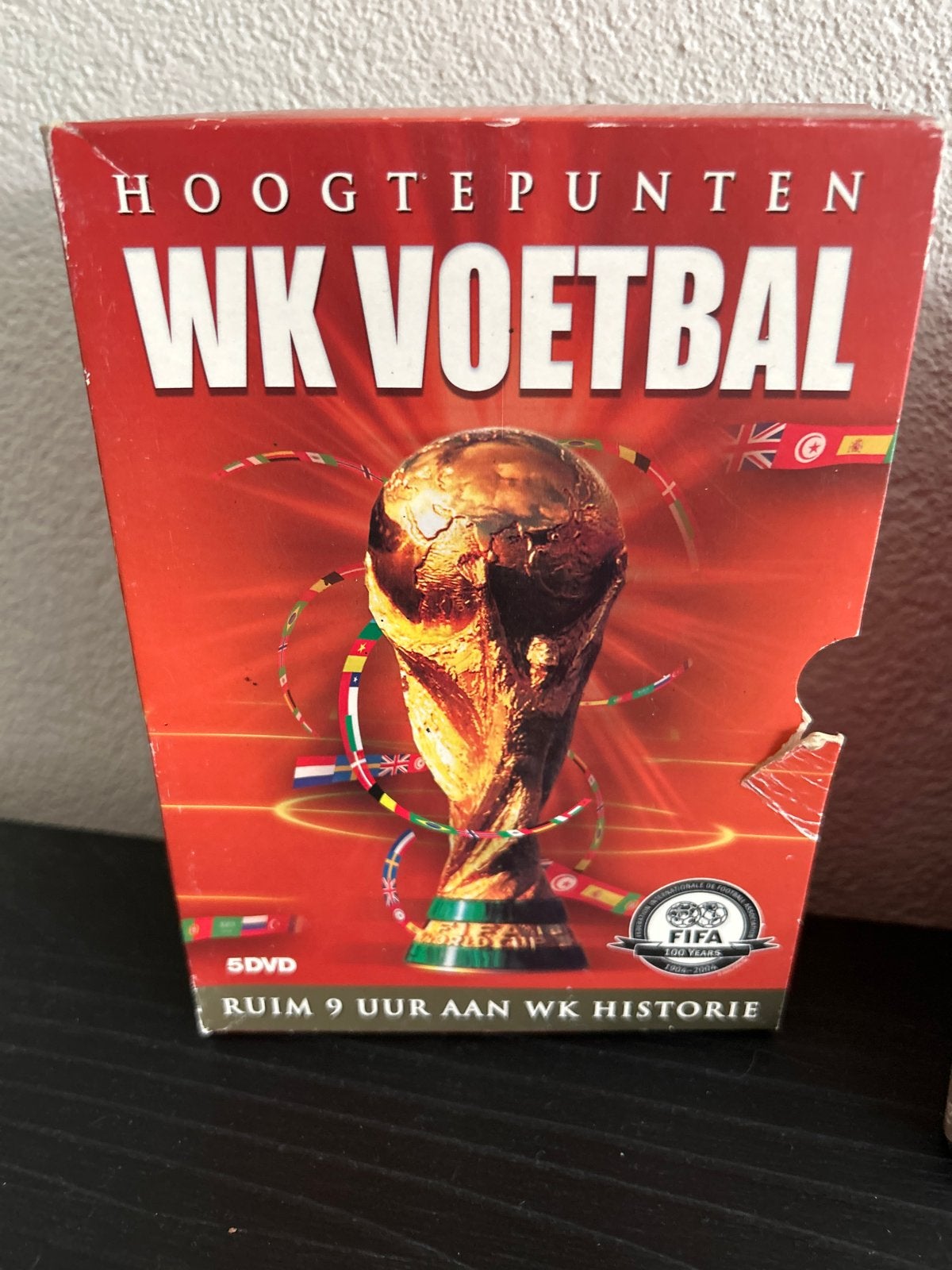WK Voetbal FIFA DVD Boxset - 5 stuks in originele doos, Alle leeftijden, Ophalen of Verzenden, Gebruikt, Documentaire